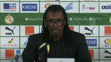 Conférence de presse de Aliou CISSE